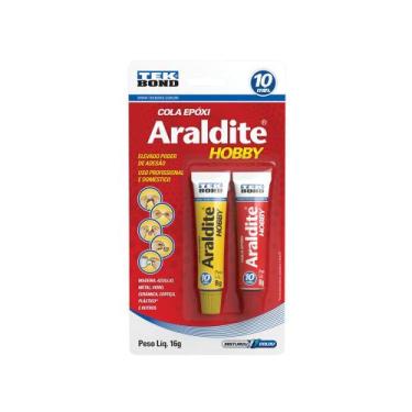 Imagem de Cola Epoxi Araldite Hobby Tekbond 16g - TEK BOND