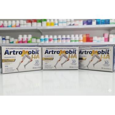 Imagem de Artromobil HA c/30 - pack 3 caixas com 30 cp em cada - cristalia