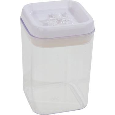 Imagem de Pote para Mantimentos Hermético Quadrado 1L Cazza