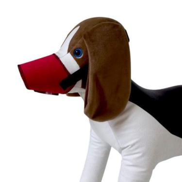 Imagem de KIT Focinheira Regulável de Nylon para Cães Pet Shop Banho Tosa Vet Gr