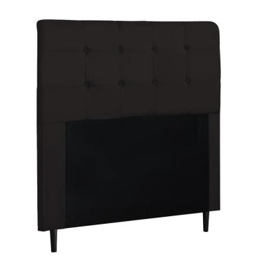 Imagem de Cabeceira Cama Box Casal King 193cm Luna Suede Marrom Z51 - Mpozenato