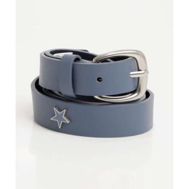 Imagem de Cinto Feminino Fivela Estrela Marisa Azul-82059, Azul, P