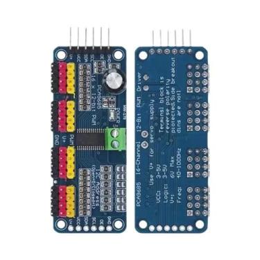 Imagem de Pca9685pw 16 canais 12 bits pwm servo escudo driver interface i2c módu