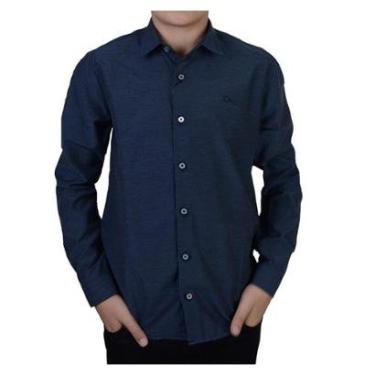 Imagem de Camisa Juvenil Menino Ogochi Essencial Slim - 001526-Masculino