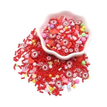 Imagem de Flocos De Argila Polimérica Coloridos Mistos 10g Para Artesanato DIY, 