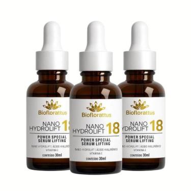 Imagem de Kit 3 Sérum Lifting Efeito Cinderela Instantâneo Anti Rugas  Hydrolift