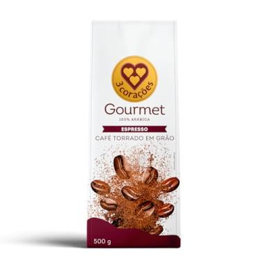 Imagem de 3 Corações Café Torrado em Grãos Espresso Gourmet, 500g