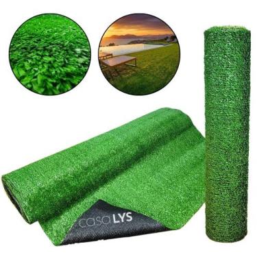 Imagem de Grama Sintética Artificial Decorativa 20 MM 1x5M 5m² CASA LYS