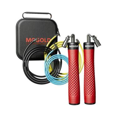 Imagem de Conjunto De Corda De Pular Com Peso Para Adultos Unissex MOGOLD Equipa