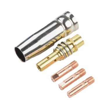 Imagem de Conjunto De Pontas De Contato Para Soldagem MIG 0.6-1.2mm, 5 Peças, Bi