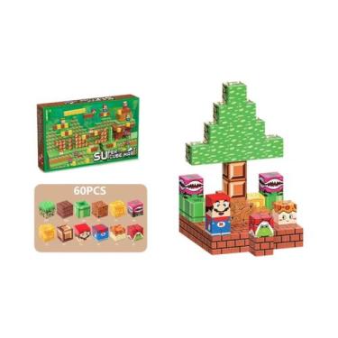 Imagem de Conjunto De Blocos Magnéticos De Construção STEM Montessori, Brinquedo