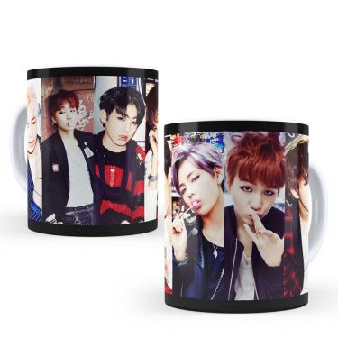 Imagem de Caneca Personalizada Banda K-Pop Bts 007 325Ml
