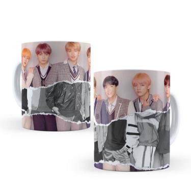 Imagem de Caneca Personalizada Banda K-Pop Bts 011 325Ml