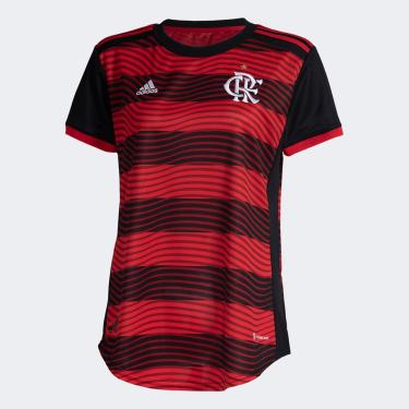 Imagem de Camisa Flamengo I 22/23 s/n Torcedor Adidas Feminina-Feminino