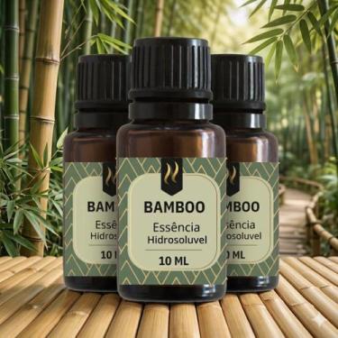 Imagem de Kit 3x Essências Aromatizantes Nattuaromas hidrossolúvel Aroma:BAMBOO