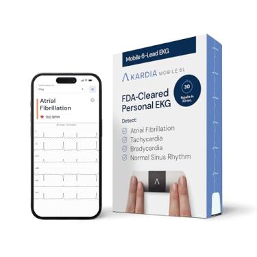 Imagem de OMRON Eletrocardiograma ECG Portátil KardiaMobile 6L