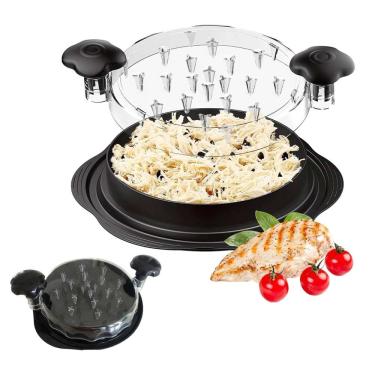 Imagem de Triturador Desfiador Moedor Frango Carne Legumes Verdura Processador de Alimentos Comida Manual Cozinha Casa Restaurante