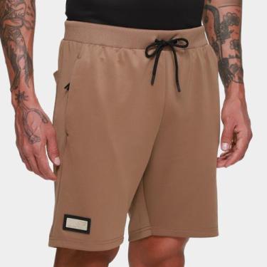 Imagem de Bermuda Red Nose Helanca Masculina, Marrom, GG