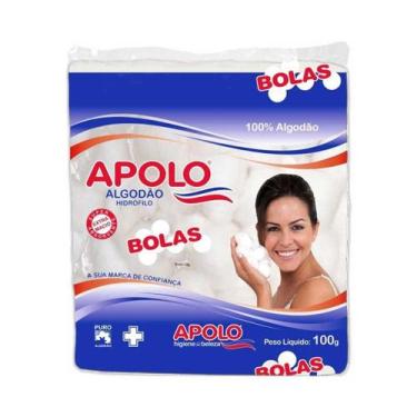 Imagem de Algodão Bolas Apolo 100g