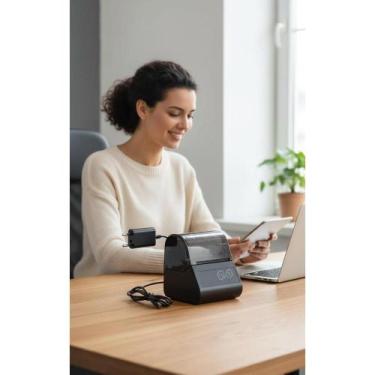 Imagem de Impressora Térmica Portátil Bluetooth 58mm Android iOS - Congratulatio