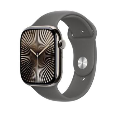 Imagem de Pulseira Apple Watch Esportiva 46 mm, Apple, Cinza-pedra