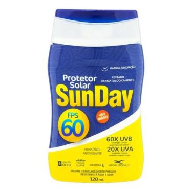 Imagem de Protetor Bloqueador Solar Fps 60 120ml Sunday - Congratulations Store