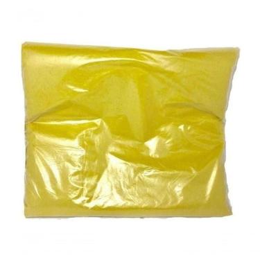 Imagem de Saco para Lixo Saco de Lixo 20 Litros Amarelo com 100 Unidades Recicláveis Branco 20L H...