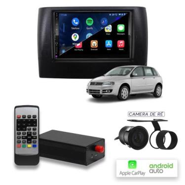 Imagem de Multimídia Mp10 Carplay e Android Auto Fiat Stilo 03/12 com Tv - First