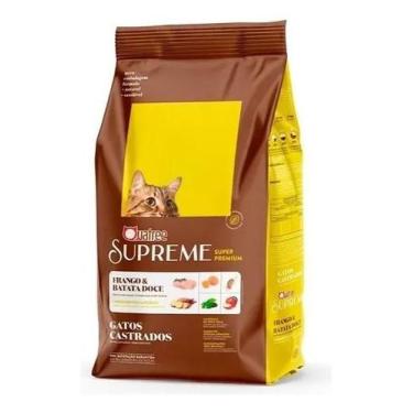 Imagem de Ração Quatree Supreme Gatos Castrados Frango 10.1kg - Congratulations 