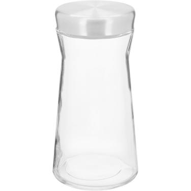 Imagem de POTE MANTIMENTOS HOME&CO COM TAMPA DE VIDRO 1 LITRO 21x11x11cm