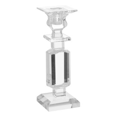 Imagem de CASTIÇAL 21x6x6cm CRISTAL TRANSPARENTE