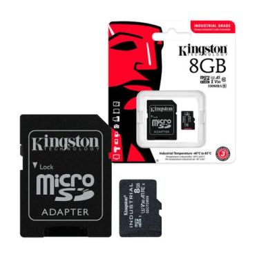 Imagem de Cartão de Memoria 8gb SDHC Industrial C10 A1 tipo pSLC SDCIT2/8GB King