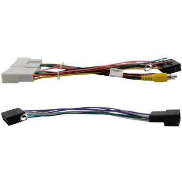 Imagem de Kit Chicote de Ligação e Ligação Interface Volante e RCA Câmera Ré - E