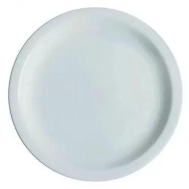 Imagem de Conjunto 30 Pratos De Sobremesa Branco Ceramica - Porcelart - PORCELAR