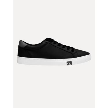 Imagem de Tênis Calvin Klein Jeans Masculino Couro Project Queima Preto-Masculino