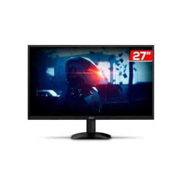 Imagem de Monitor AOC 27" IPS Full HD 120Hz 1ms HDMI/VGA Adaptive-Sync Preto 27B