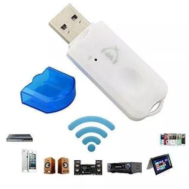 Imagem de Transmissor Receptor Bluetooth Usb Adaptador Musica Carro - blueusb