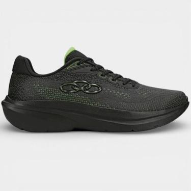 Imagem de Tênis Olympikus Soma 2 Masculino - Grafite e Verde - 39, 39