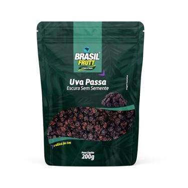Imagem de Brasil Frutt Uva Passa Escura pacote 200g