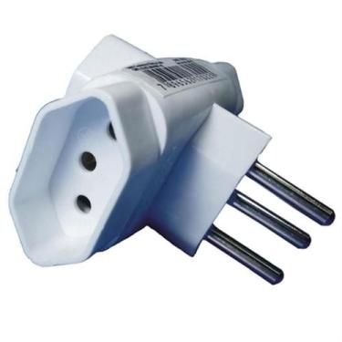 Imagem de Adaptador Universal 2p+t - 7022 - Key West Adaptador Universal 2pinos-