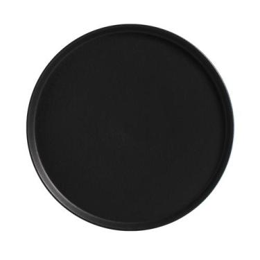 Imagem de Conjunto com 6 Pratos de Sobremesa Neo Preto Matte Ø21,5cm - Porto Bra