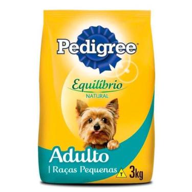 Imagem de Ração Pedigree Equilíbrio Natural Carne para Cães Adultos de Raças Peq