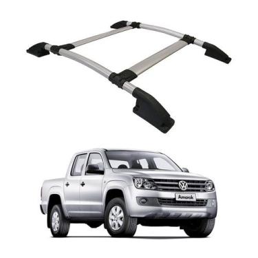 Imagem de Rack Teto Amarok 2010 2011 2012 2013 a 2019 2020 CD Prata - VF