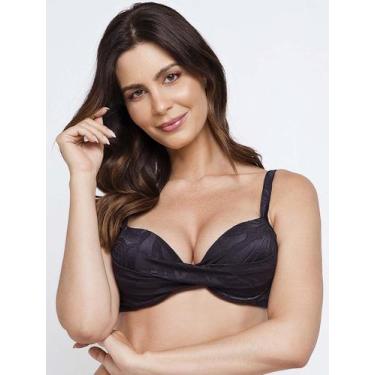 Imagem de Top Meia Taça Kamari - BELLES, Preto, 40