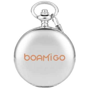 Imagem de Relógio De Bolso Masculino Vintage Original Quartz Antigo (Prateado)