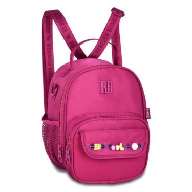 Imagem de Lancheira Térmica Rebecca Bonbon Beaded Fun Escolar Feminina COR:ROSA 