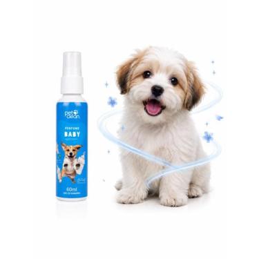 Imagem de Perfume Spray Colonia Cães Gatos Cheiroso Pet Clean 60ml