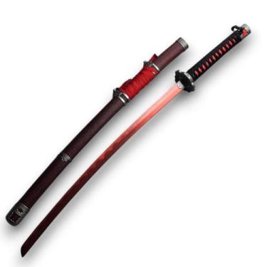 Imagem de Katana Sekiro Mortal Blade Fushigiri Em Aço Com Suporte - Tenda Mediev