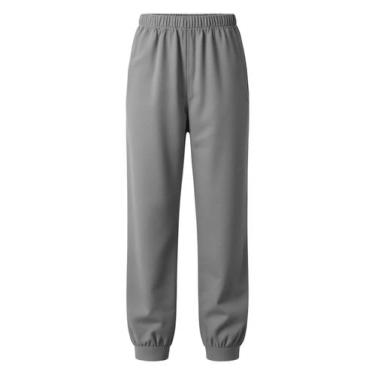 Imagem de Calça Moletom Malwee 1000108790 Unissex Infantil/Juvenil Flanelada T. 