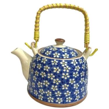 Imagem de Bule Decorativo De Porcelana Retrô Com Infusor Summer Petals - D Prese